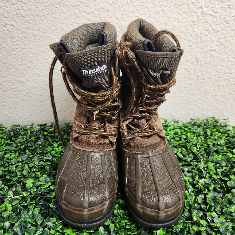 Women's Rocky Thinsulate Winter boots Boys 3 Womens 6 To 6.5 Steel Shank